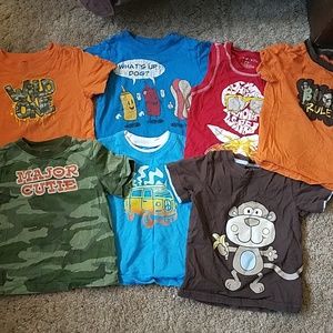 Lot of boys 24 month short sleeve tshirts